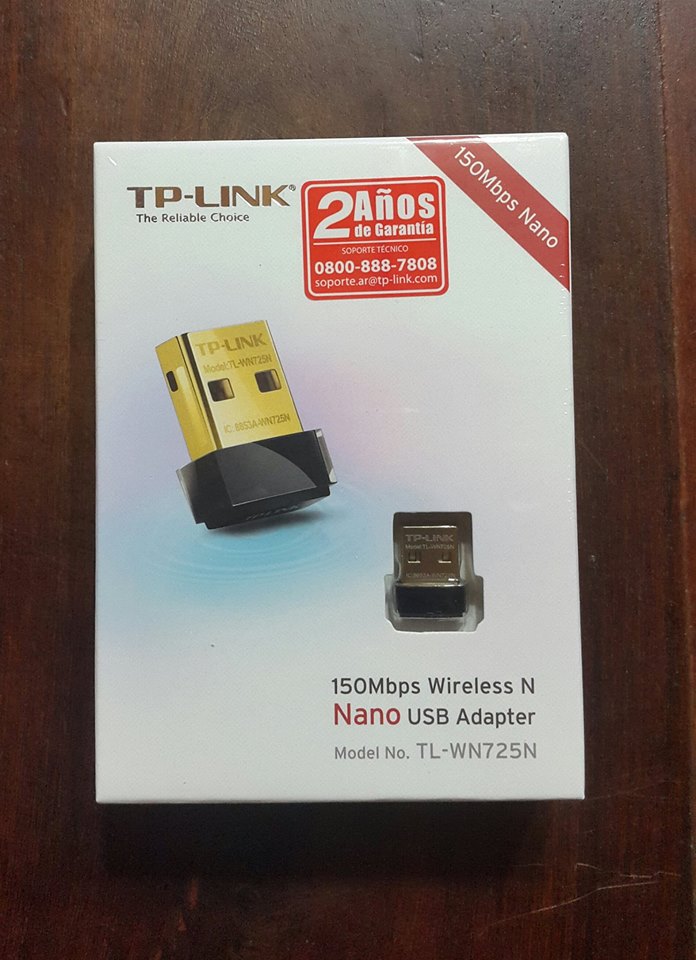 Receptor WIFI por USB Nano Inalámbrico TL-WN725N