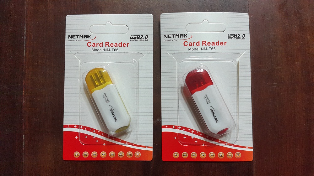Lector externo de tarjetas Netmak NM-T66
