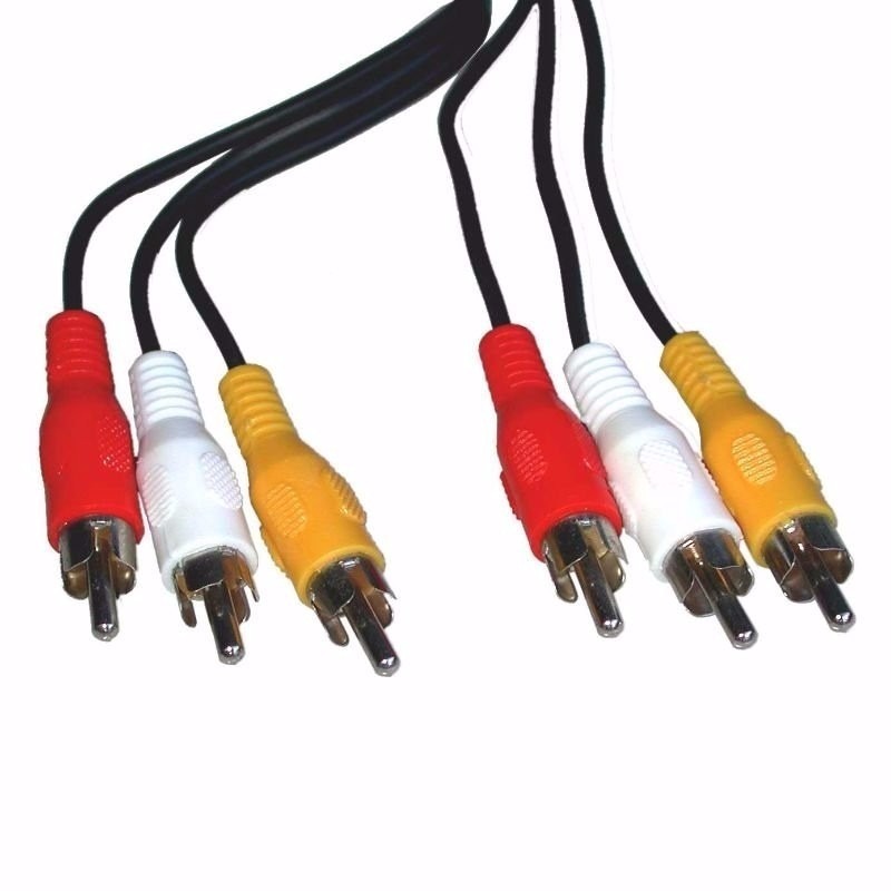 Cable 3 RCA A 3 RCA (3 Mts)