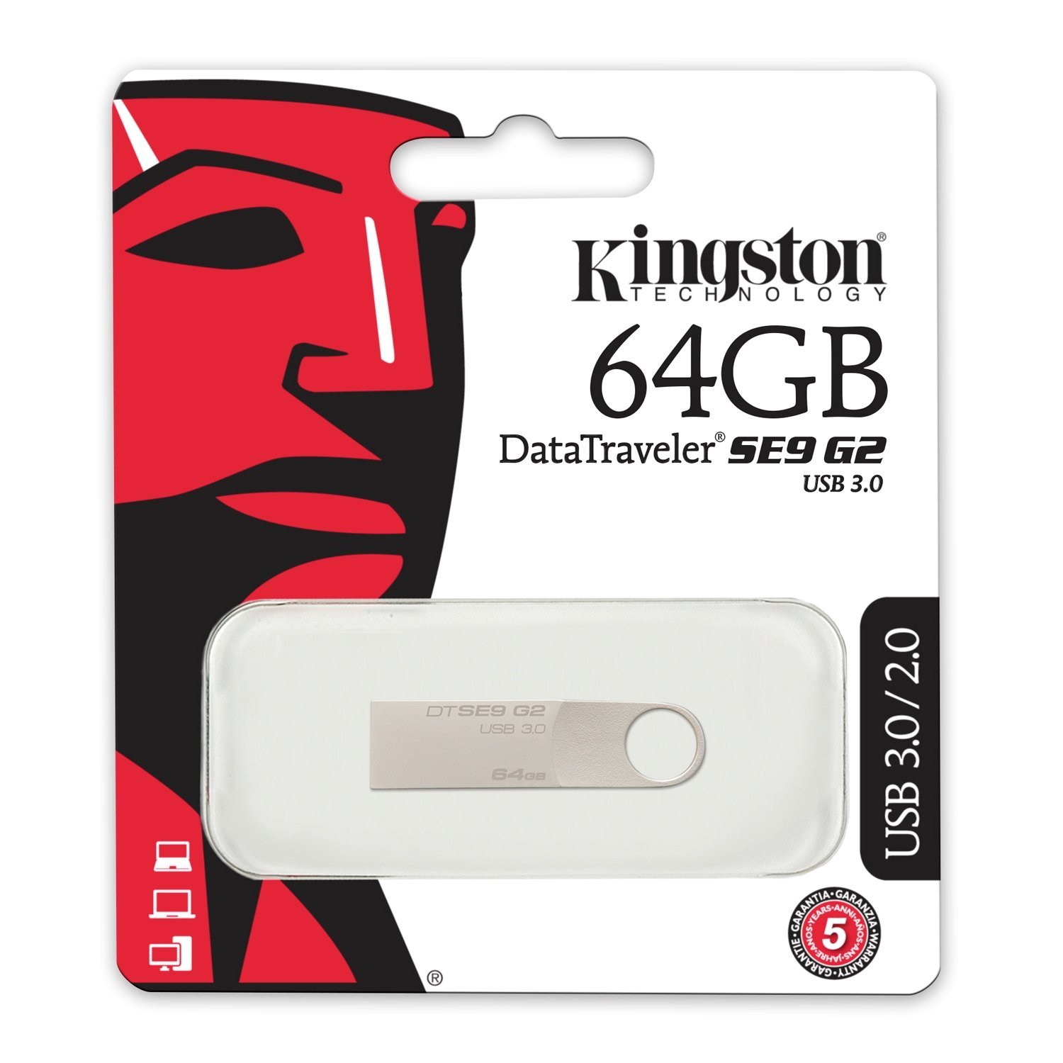 Pendrive Kingston 64gb SE9 G2