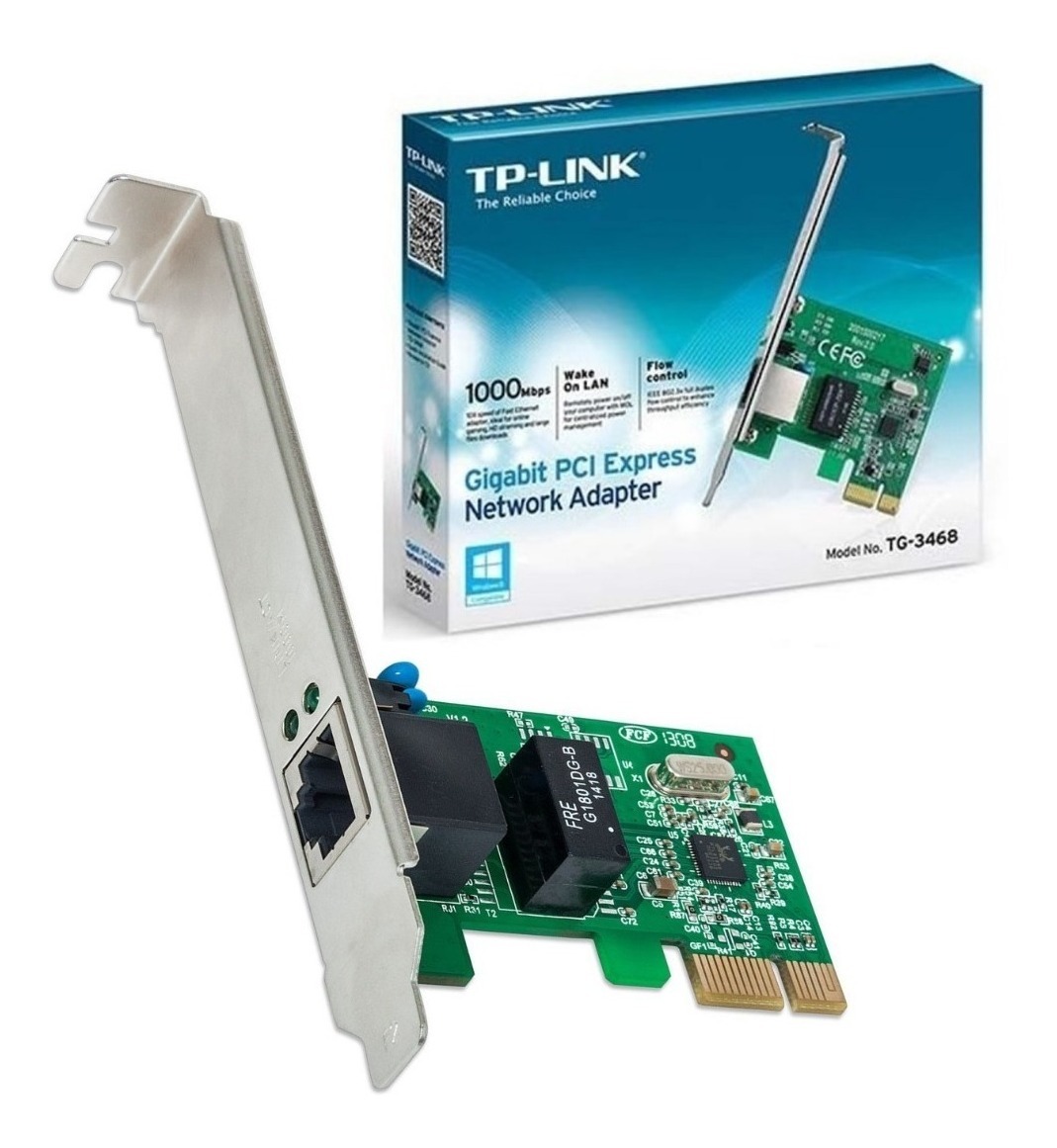 Placa de Red Ethernet PCIE TP-LINK 3468