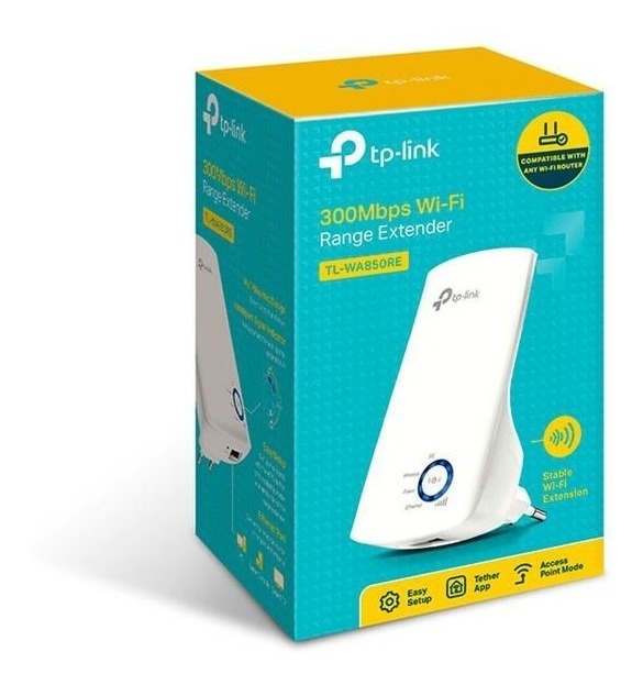 Extensor & Repetidor de señal Wi-Fi inalámbrico TL-WA850RE